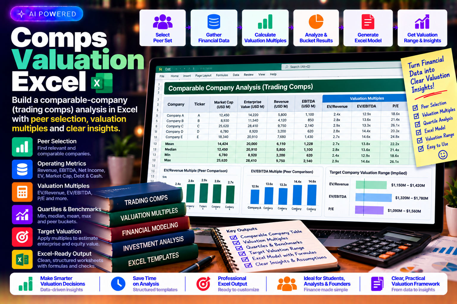 Comps Valuation Excel skill