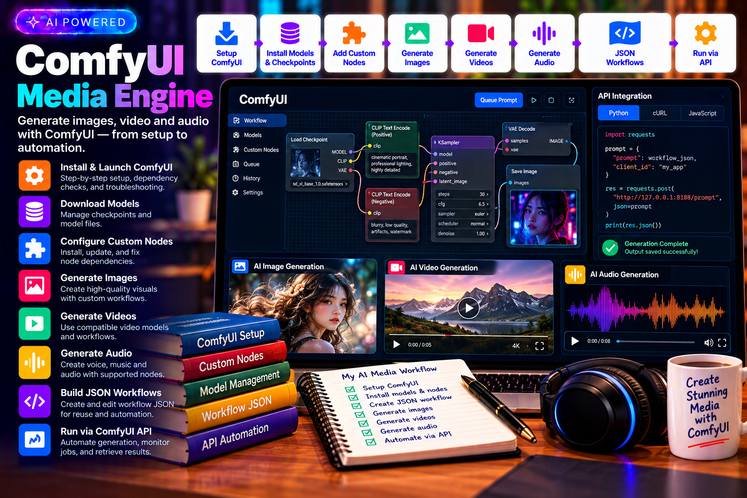 ComfyUI Media Engine pro