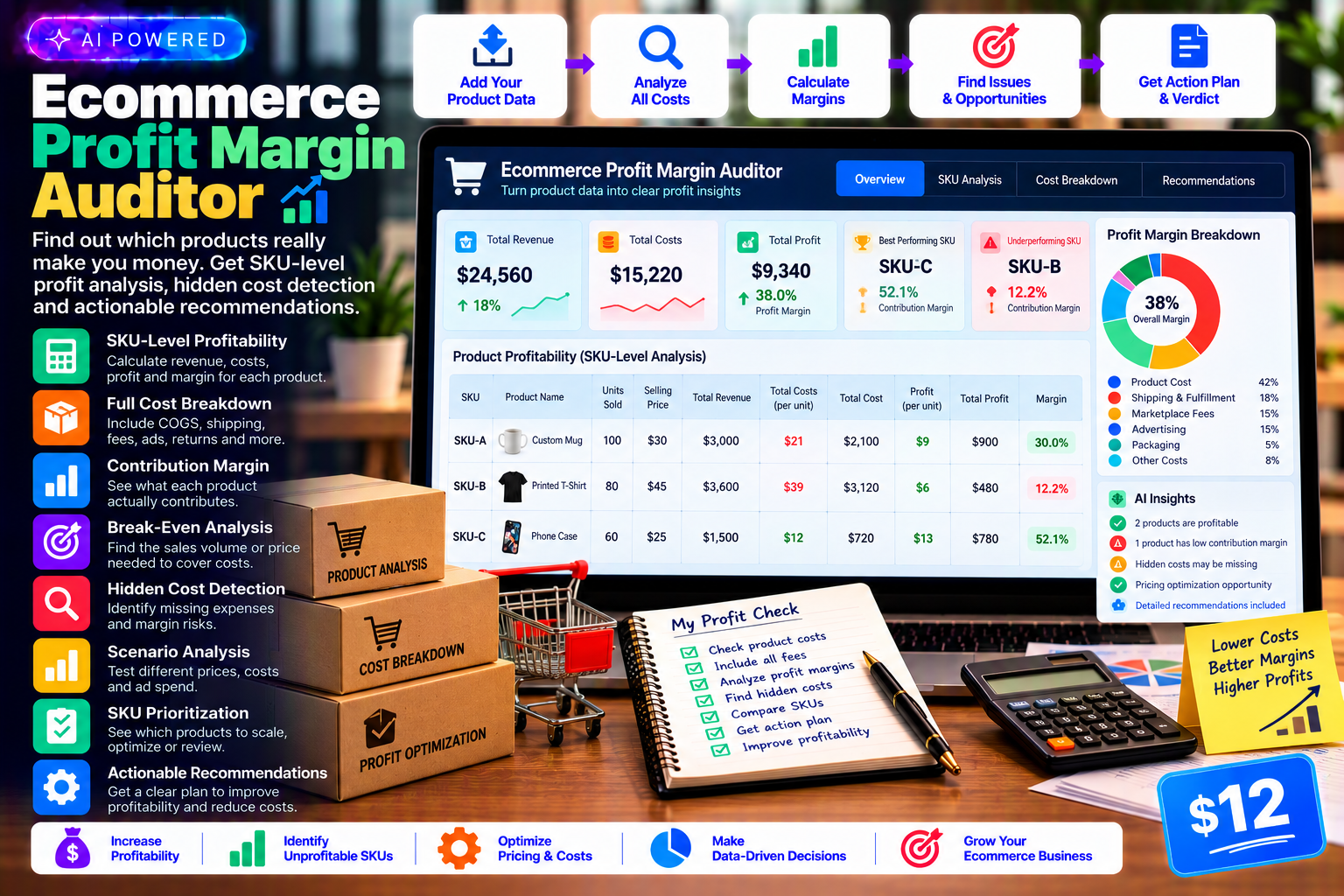 Ecommerce Profit Margin Auditor