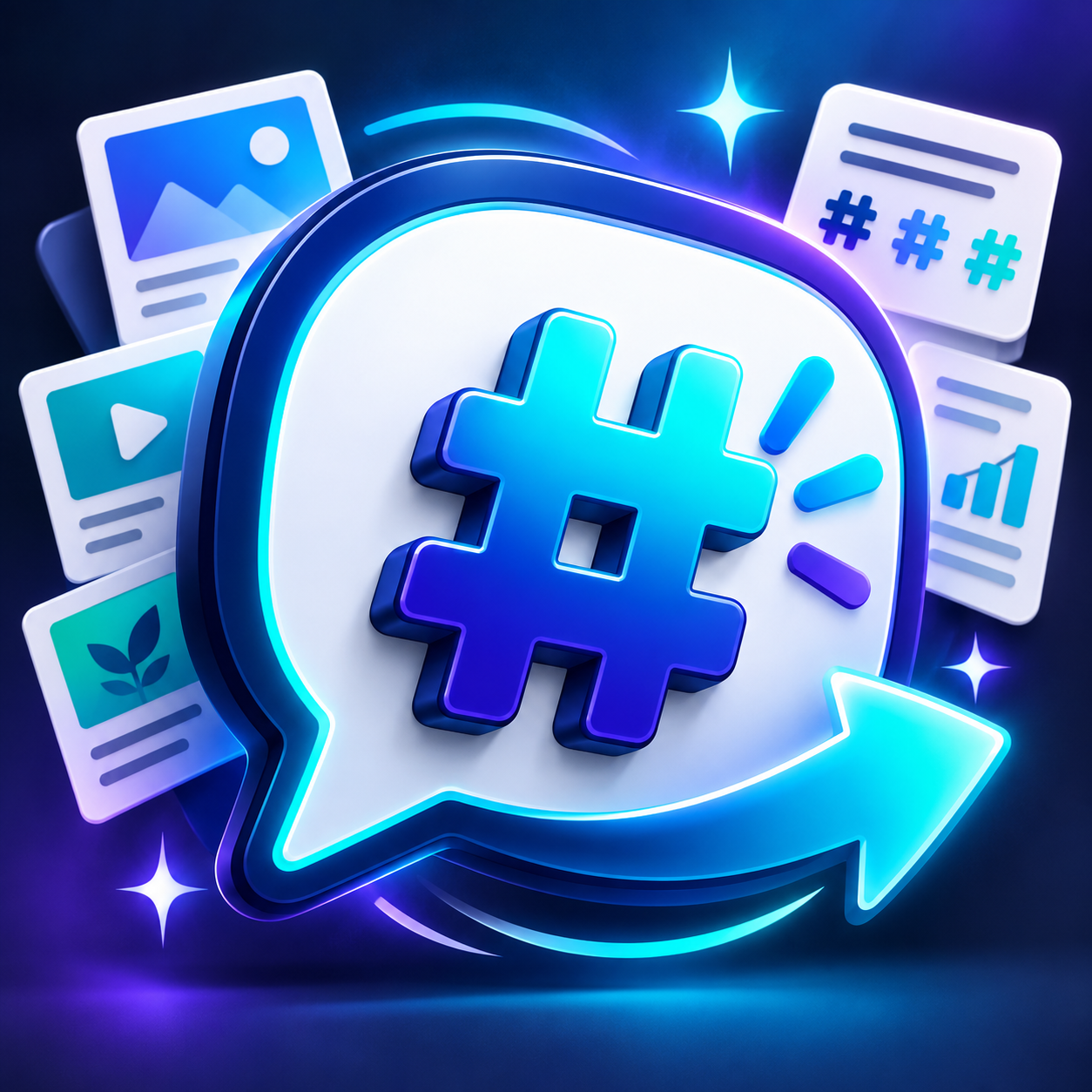 Social Media Caption & Hashtag Studio