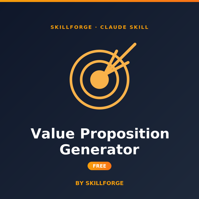 Value Proposition Generator