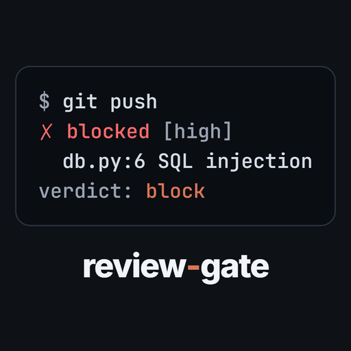 claude-code-review-gate: blocking AI code review