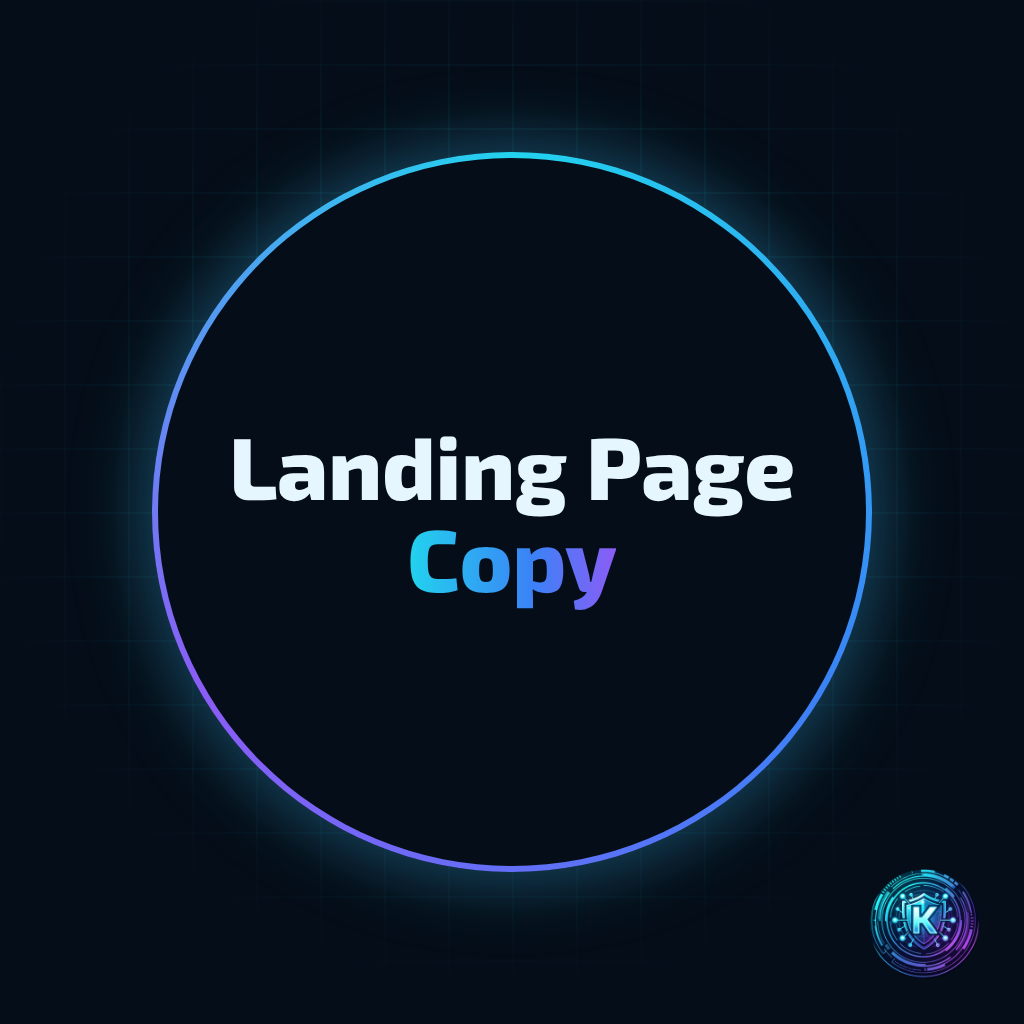 Landing Page Copy: Section-by-Section Sales Page