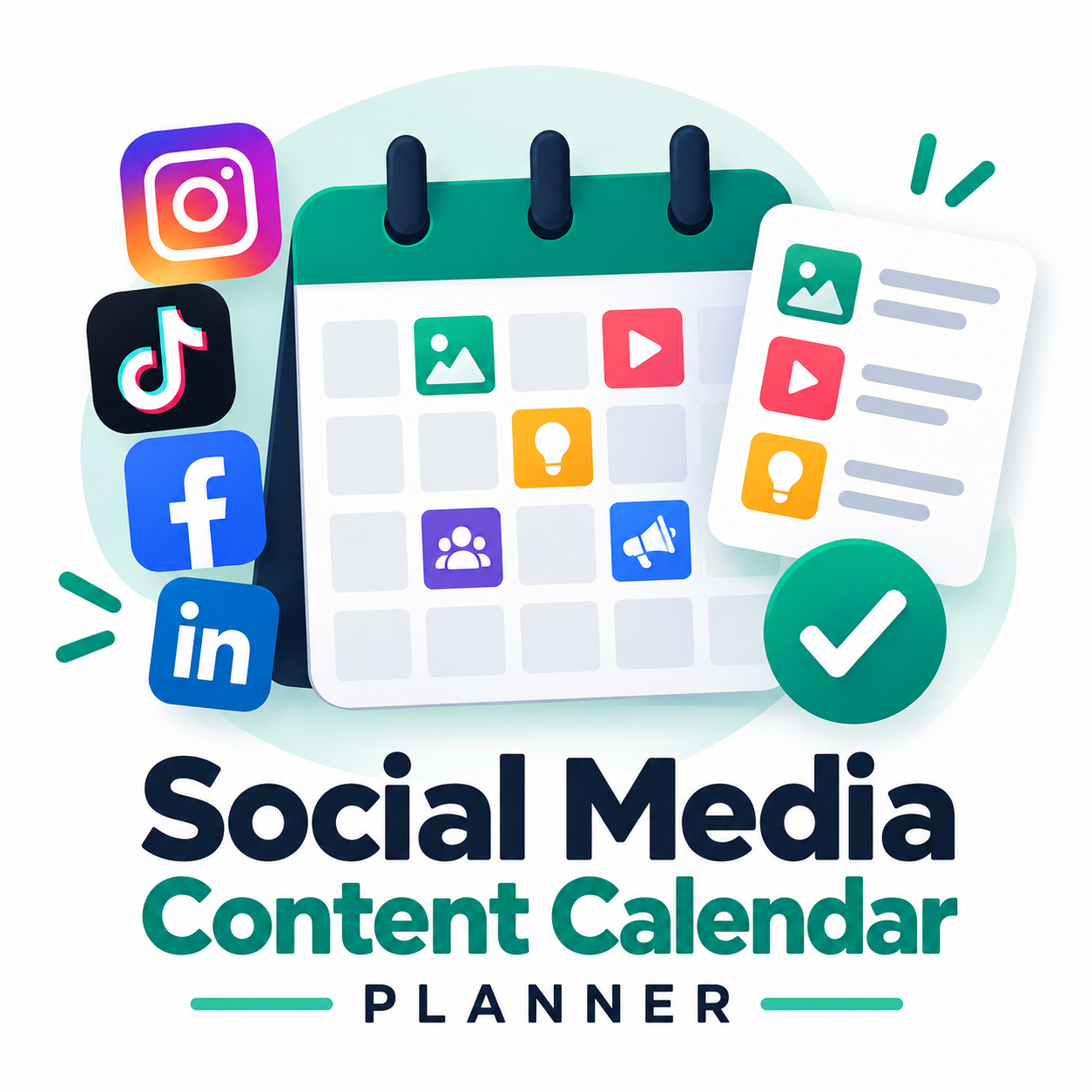 social content calendar planner