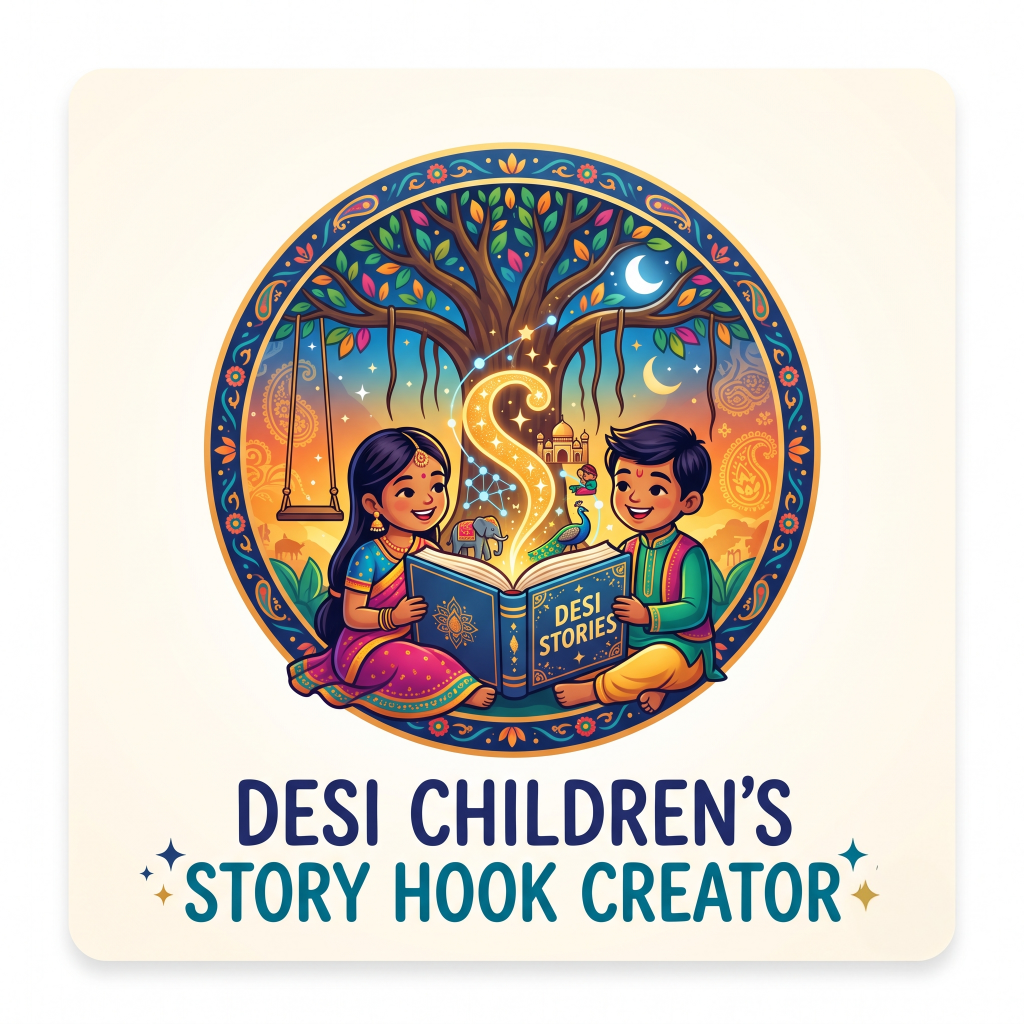 Desi Kids Story Hook Creator