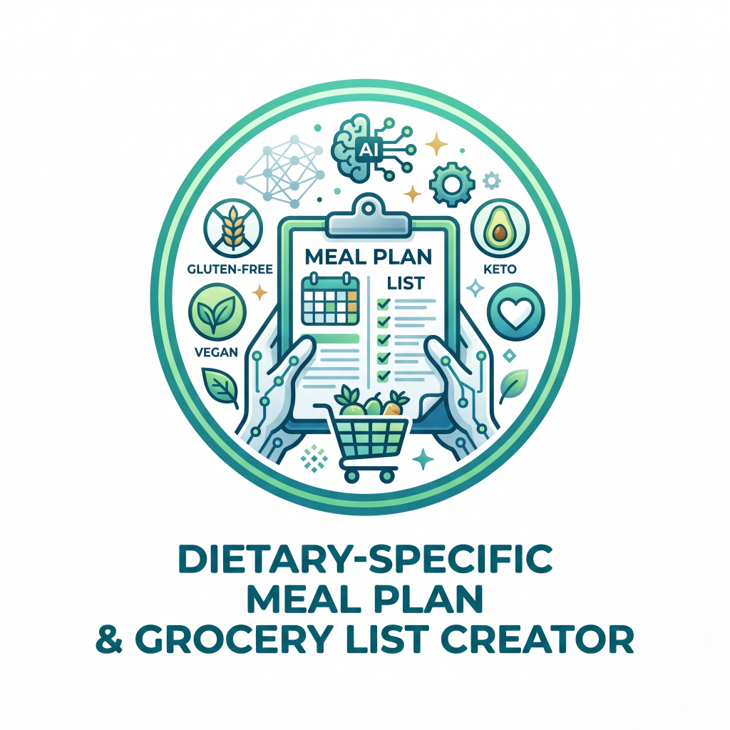 Dietary-Specific Meal Plan & Grocery List Creator