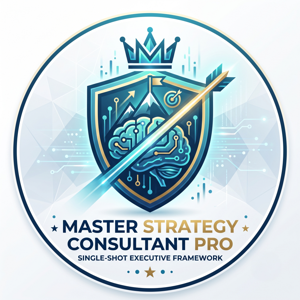 Master Strategy Consultant Pro: Single-Shot Exec. Framework