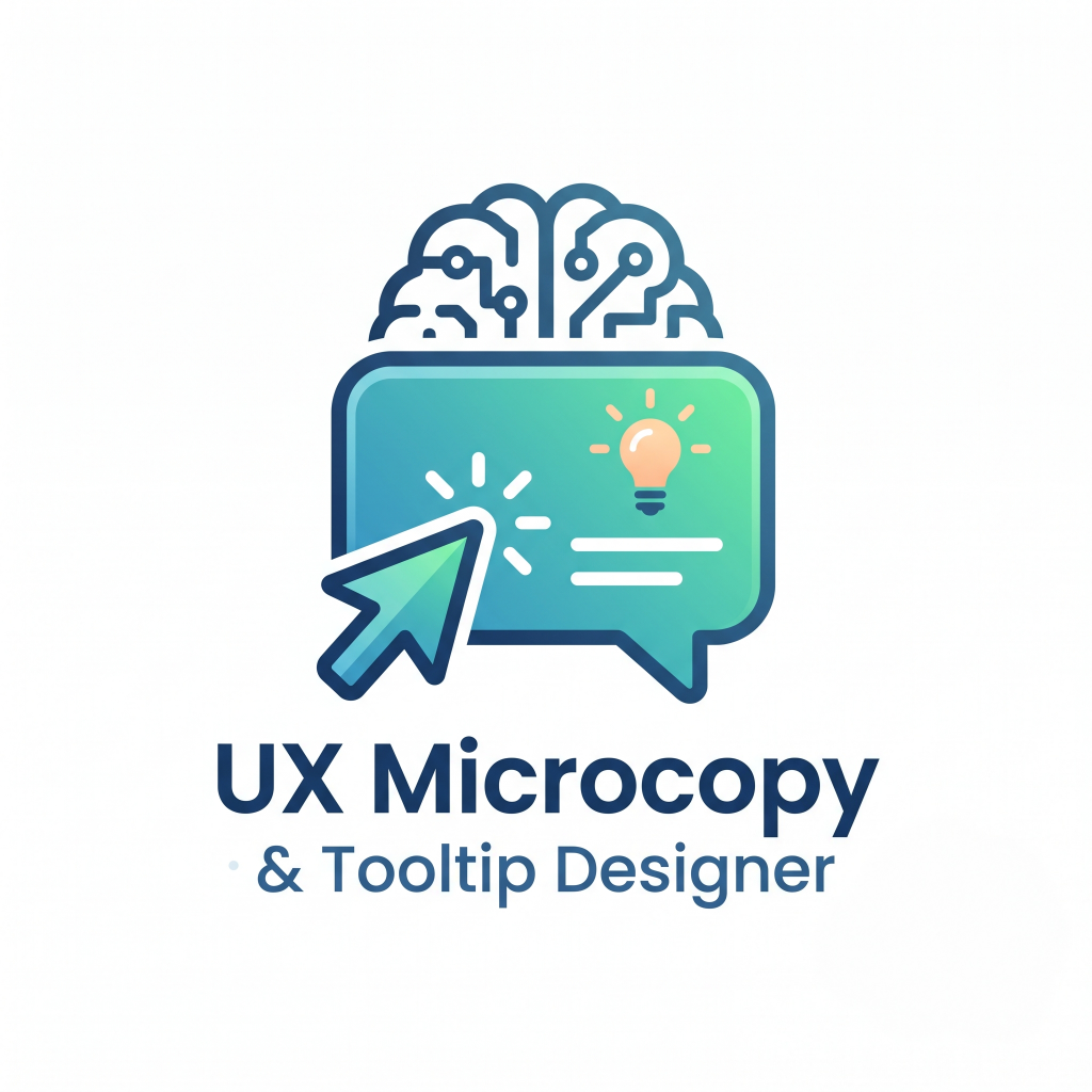 UX Microcopy & Tooltip Designer