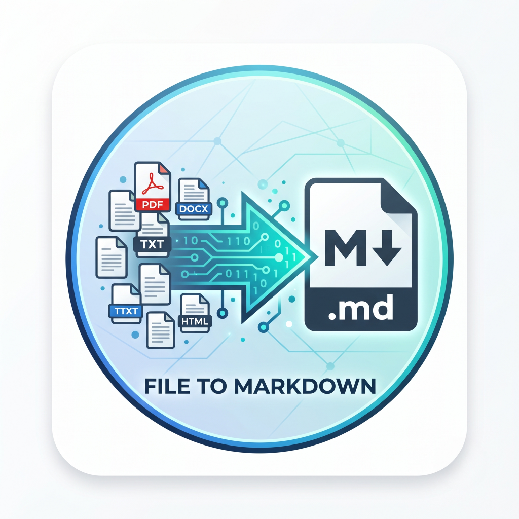 File to Markdown: PDF, Word, Excel & CSV Converter