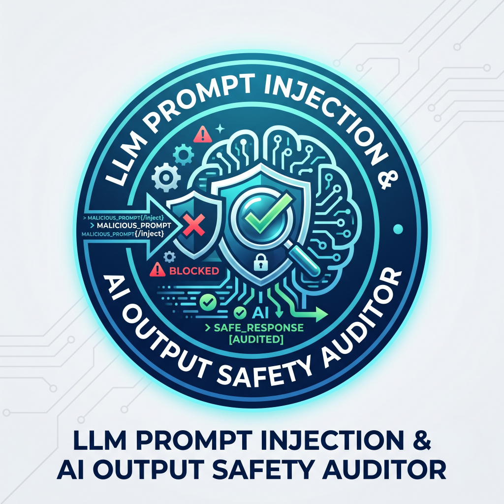 LLM Prompt Injection & AI Output Safety Auditor