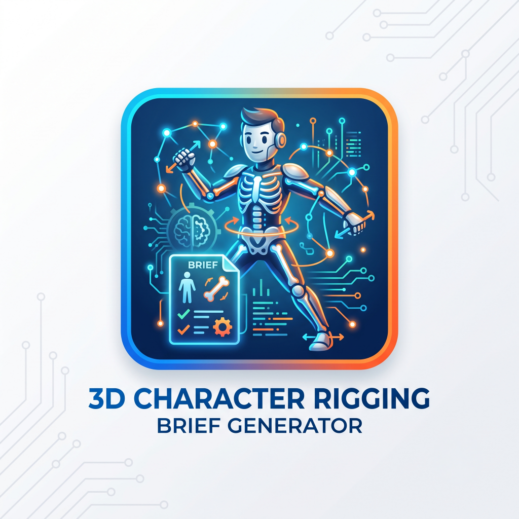 3D Character Rigging Brief Generator