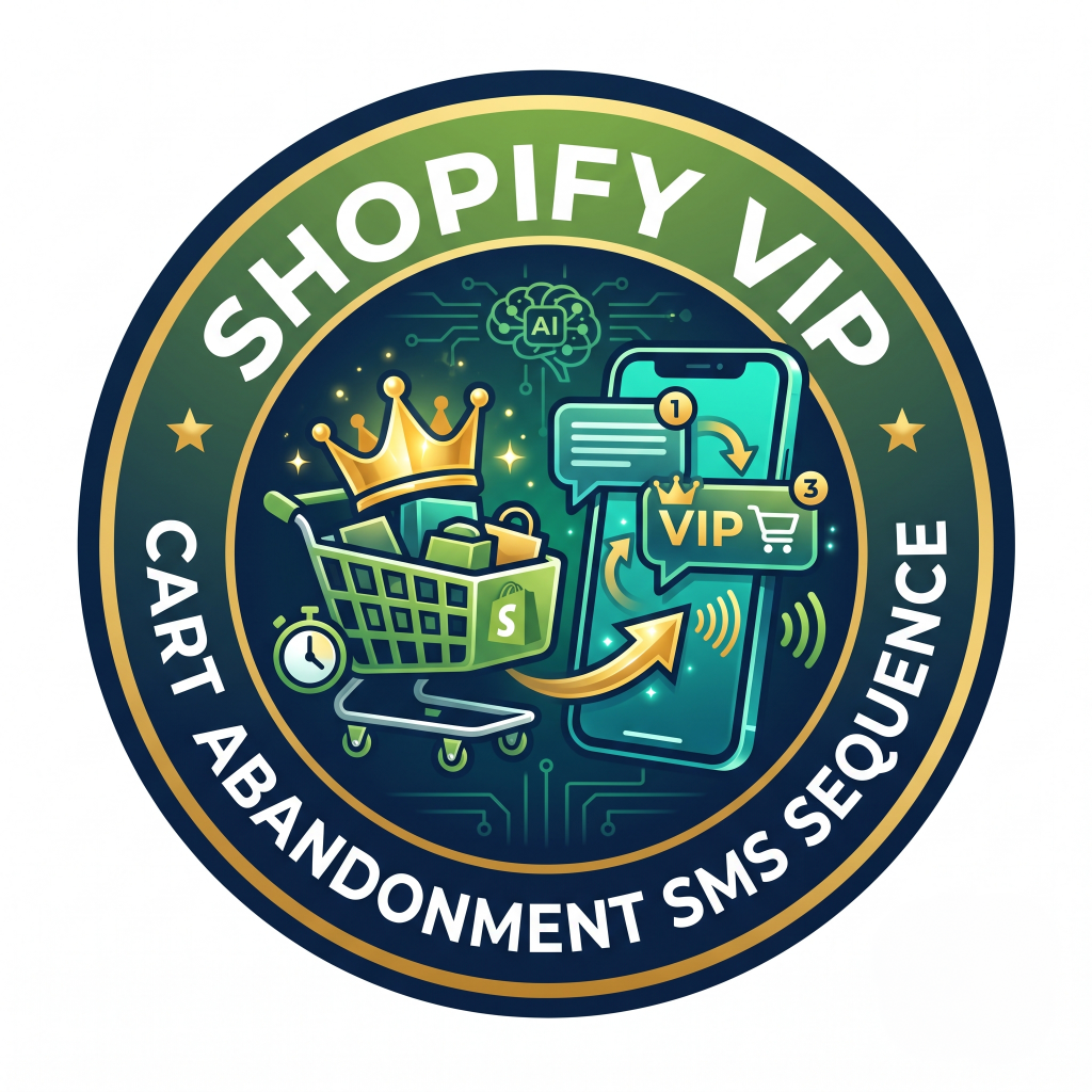 Shopify VIP Cart Abandonment SMS Sequence