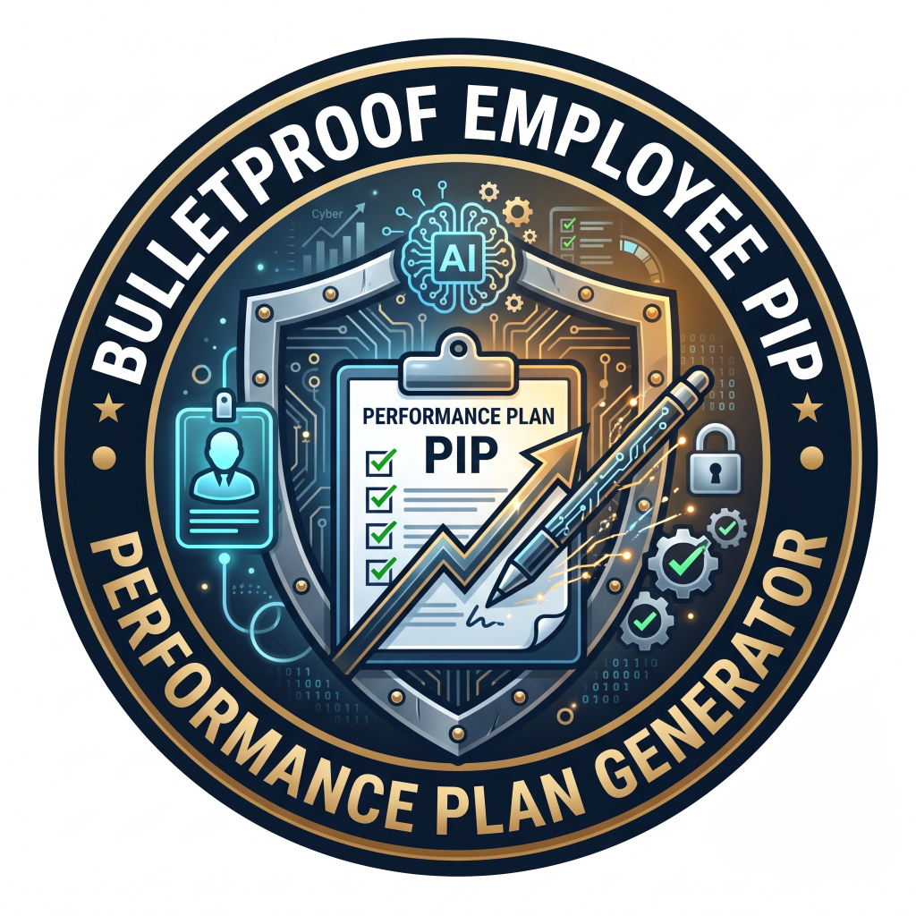 Bulletproof Employee PIP (Performance Plan) Generator