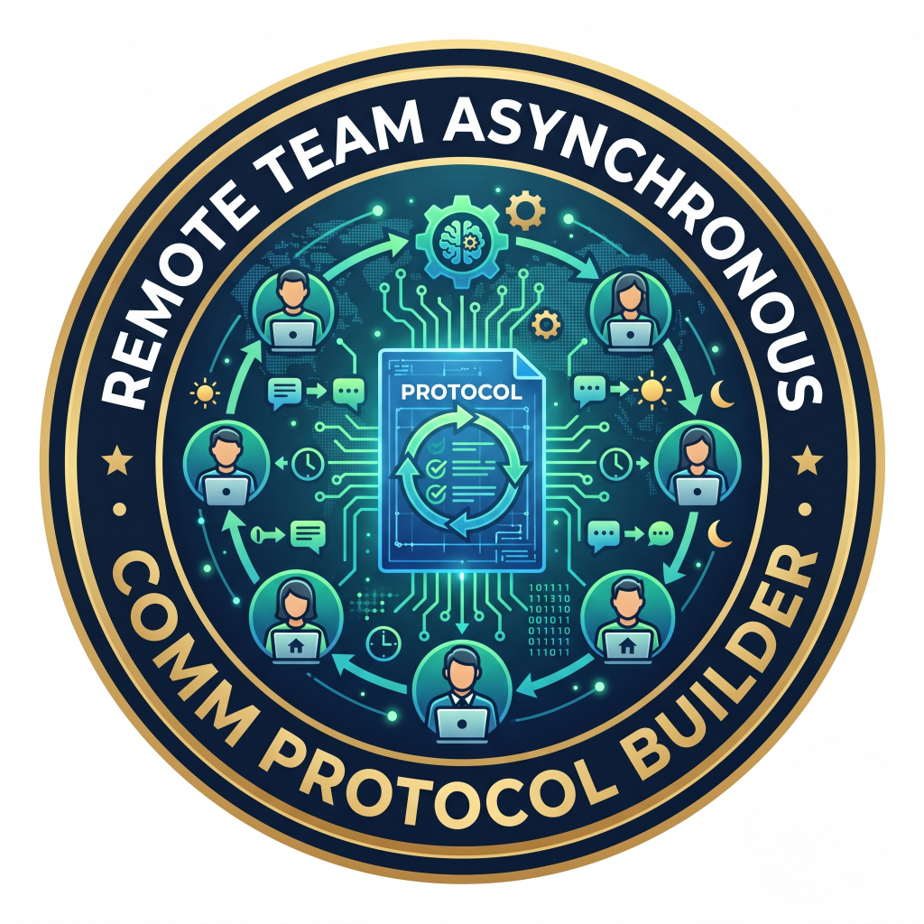 Remote Team Asynchronous Comm Protocol Builder