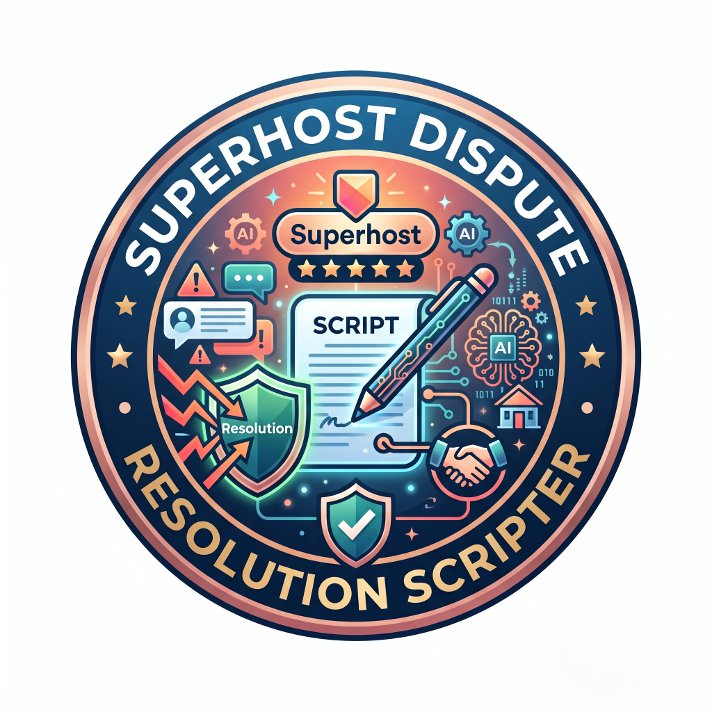 Airbnb Superhost Dispute Resolution Scripter