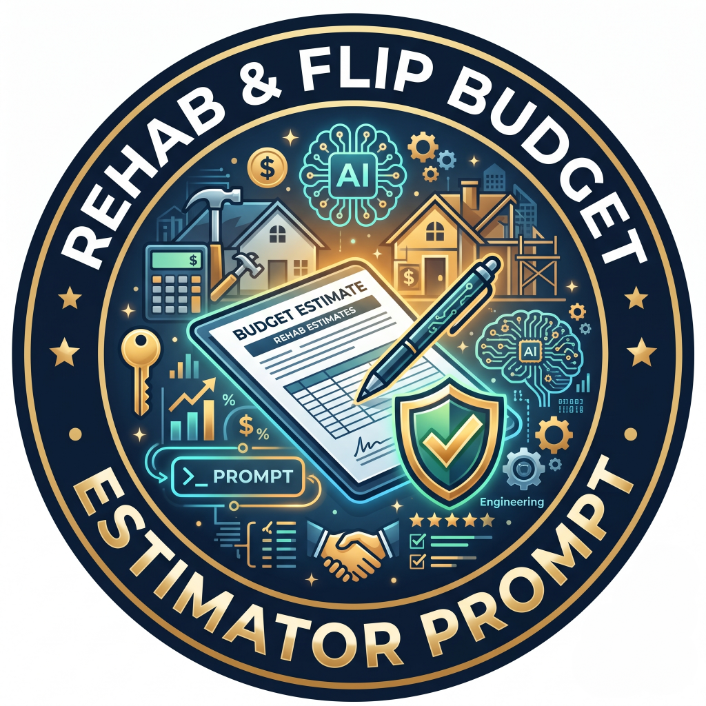 Flipping/Rehab Budget Estimator Skill