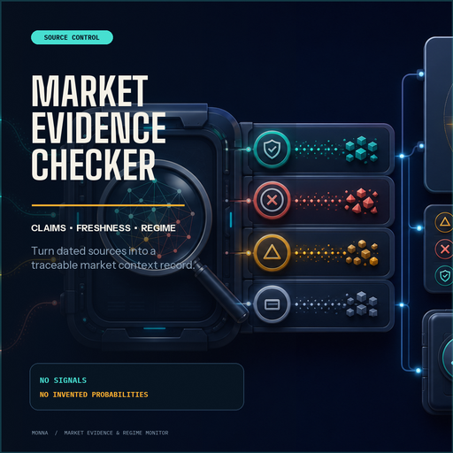 Market Evidence Checker — Audit Claims & Regime Shifts