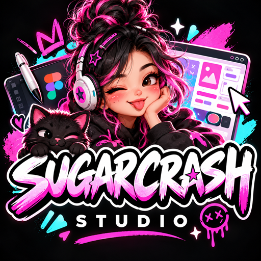 SugarCrash Studio — AI UI/UX & Frontend Design
