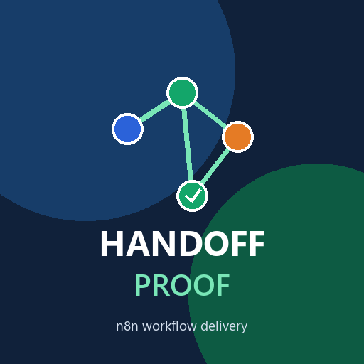 n8n Client Handoff Proof Pack