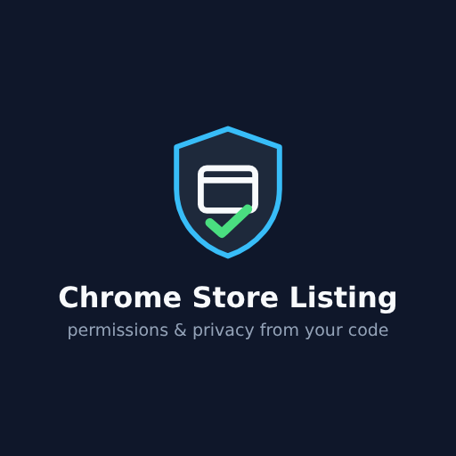 Chrome Web Store Prep From Your Code