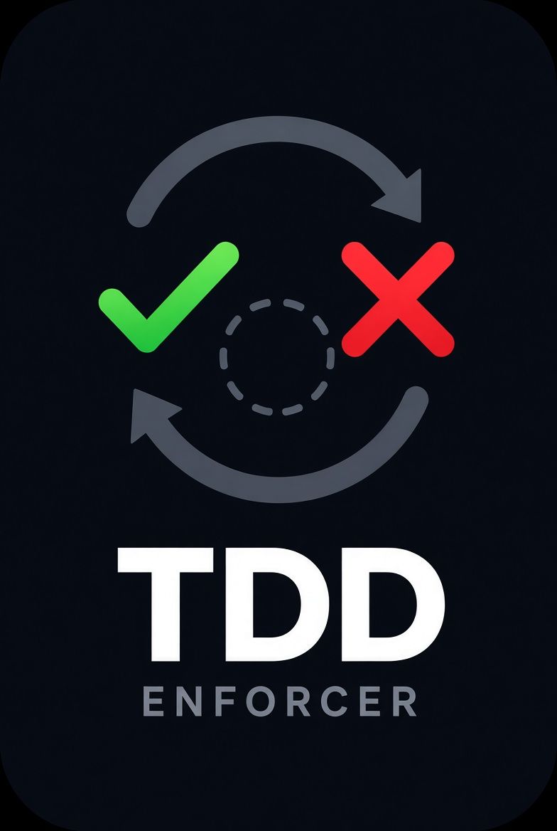 TDD Enforcer — Strict Red-Green-Refactor