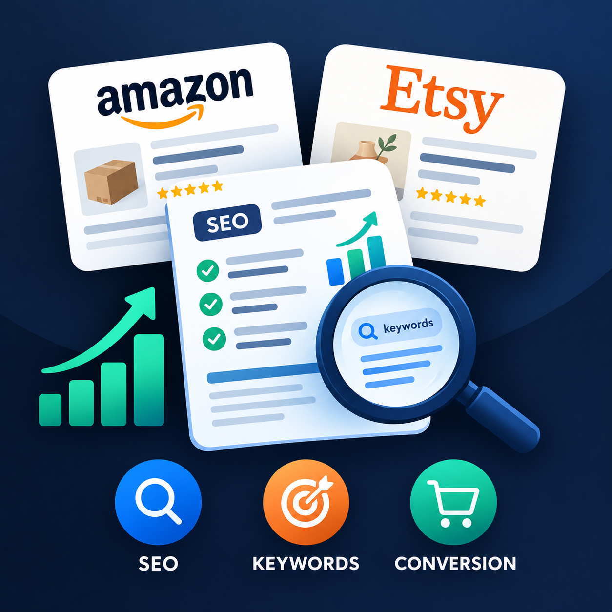 Amazon Etsy Listing SEO Auditor