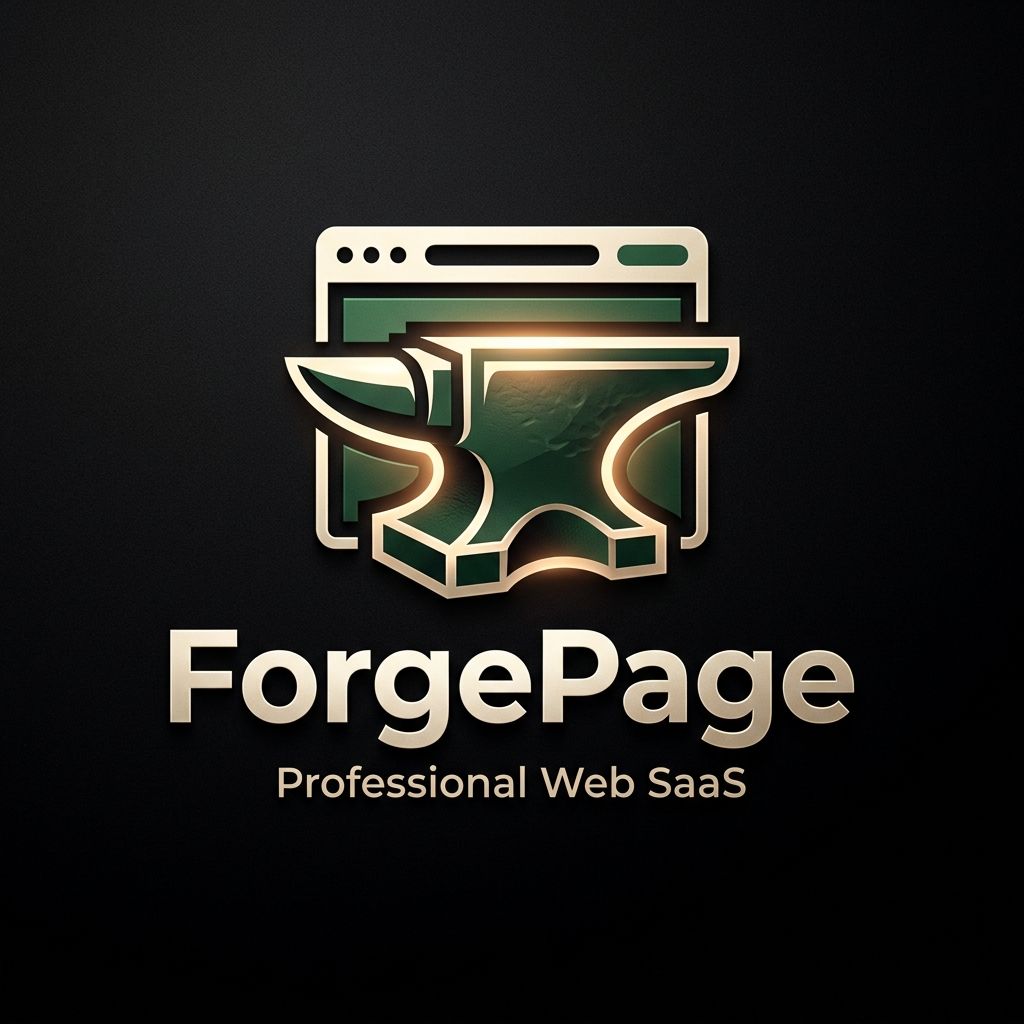 ForgePage — Zero-Dependency Cinematic Landing Engine