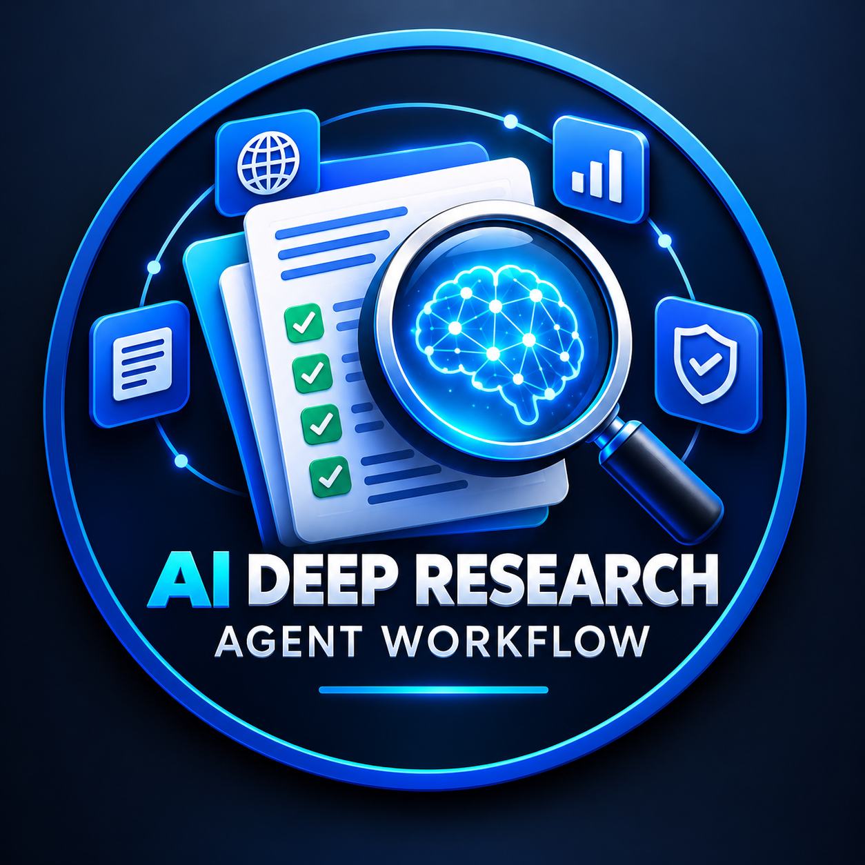ai deep research agent workflow