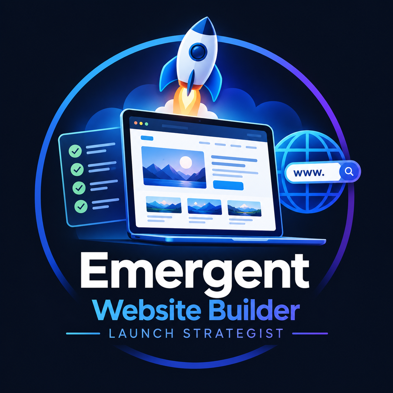Emergent Website Builder Launch Strategist