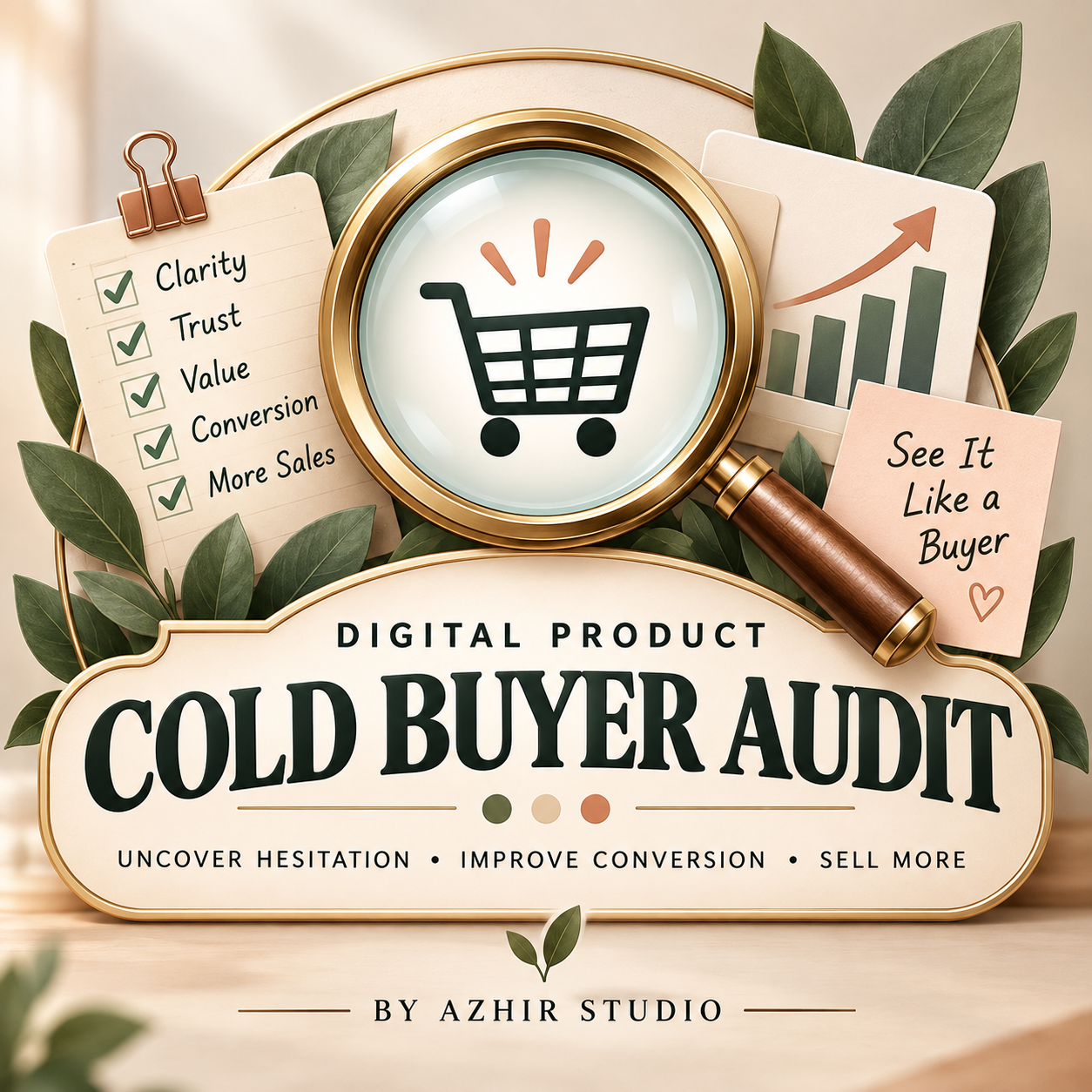 Digital Product Cold Buyer Audit