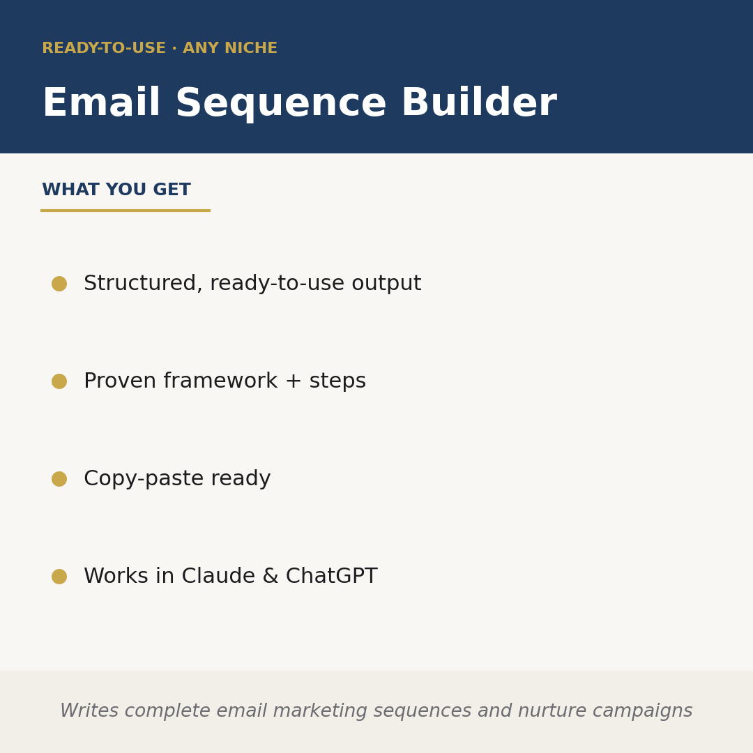 Email Sequence Builder