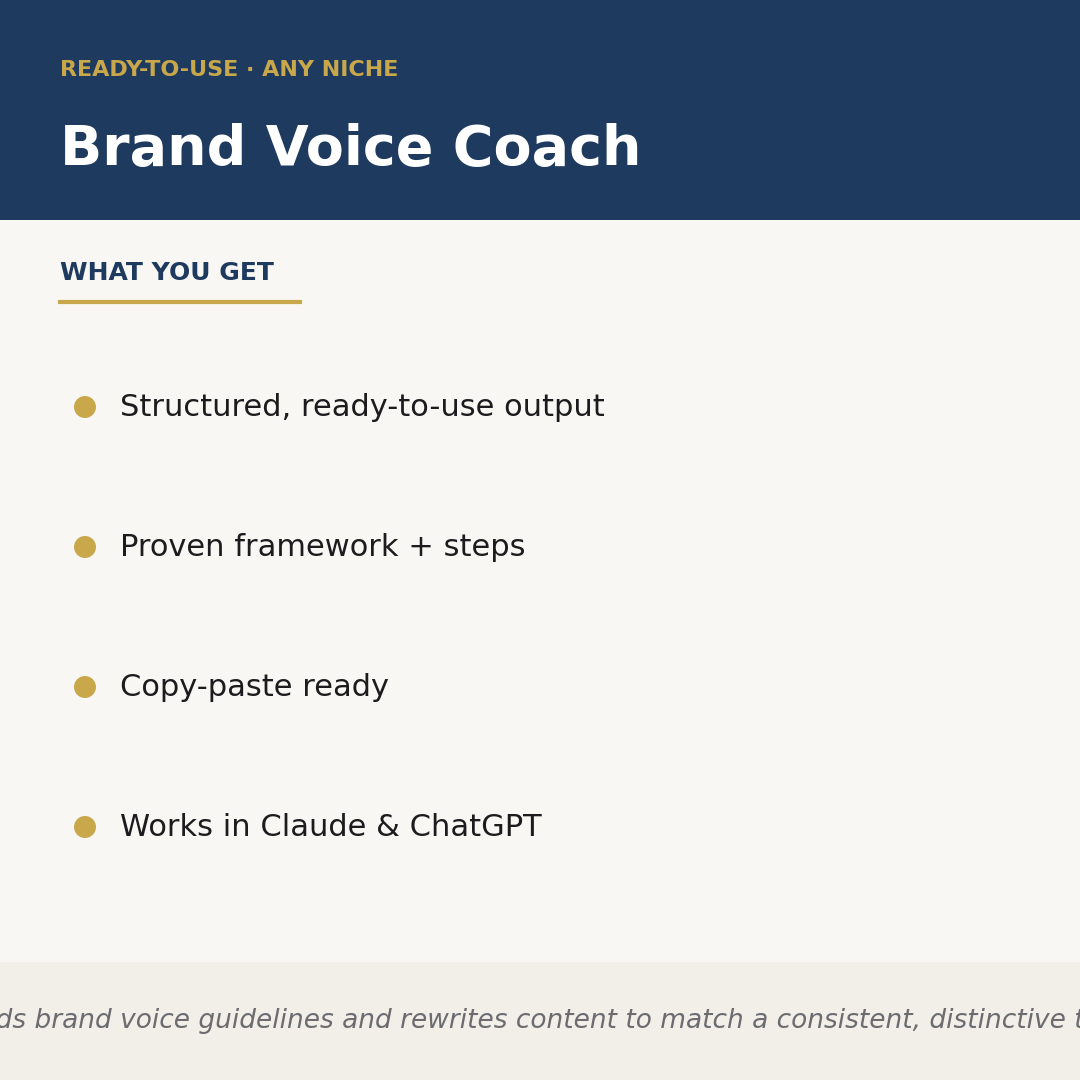 Brand Voice Coach
