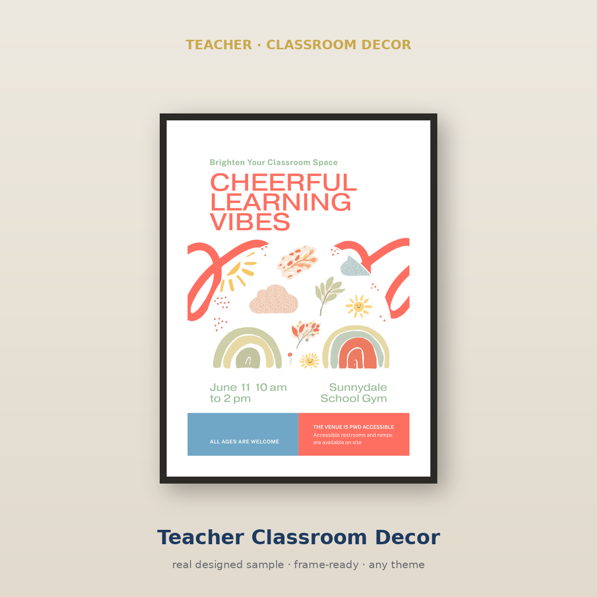 Teacher Classroom Decor Builder