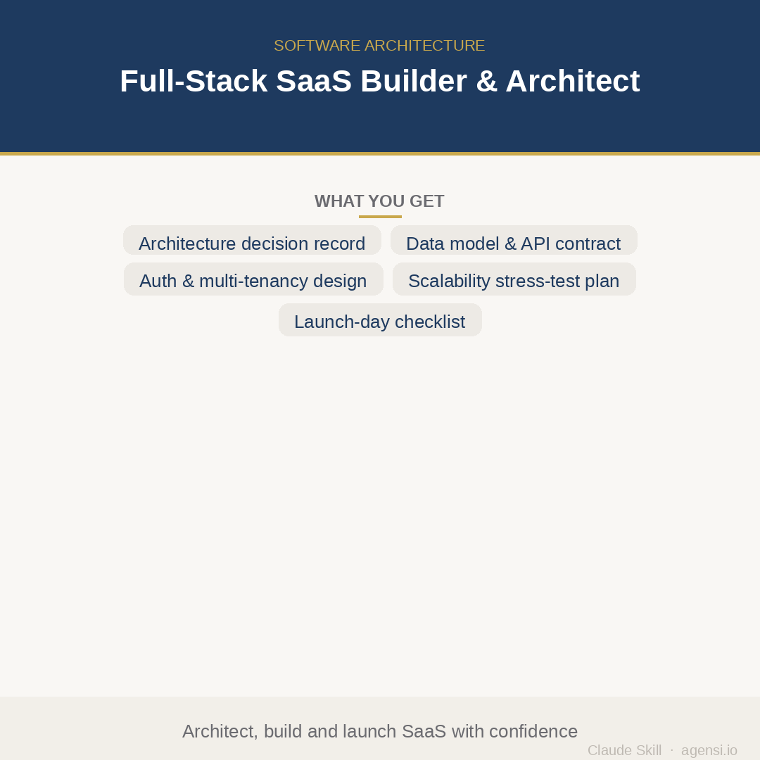 full-stack-saas-builder-architect