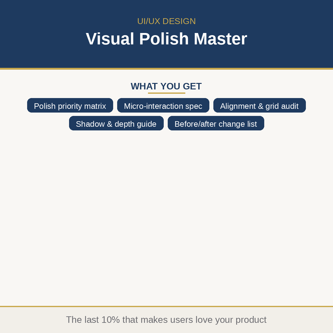 Visual Polish Master