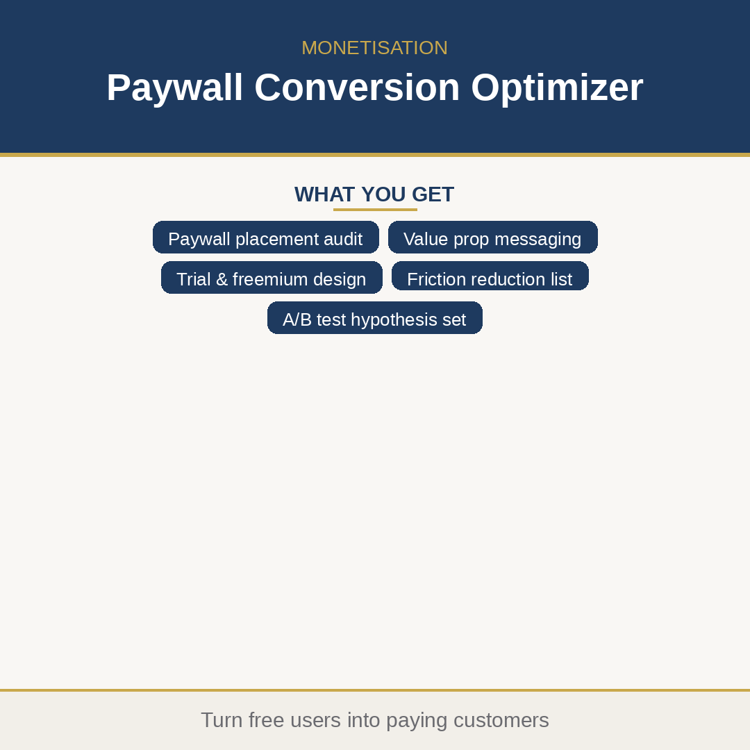 Paywall Conversion Optimizer