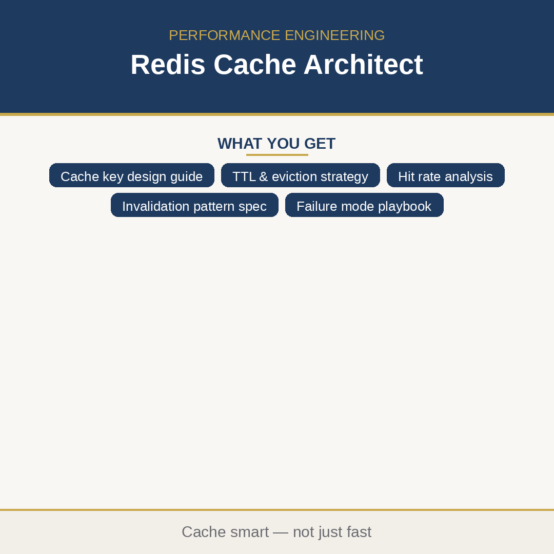 Redis Cache Architect