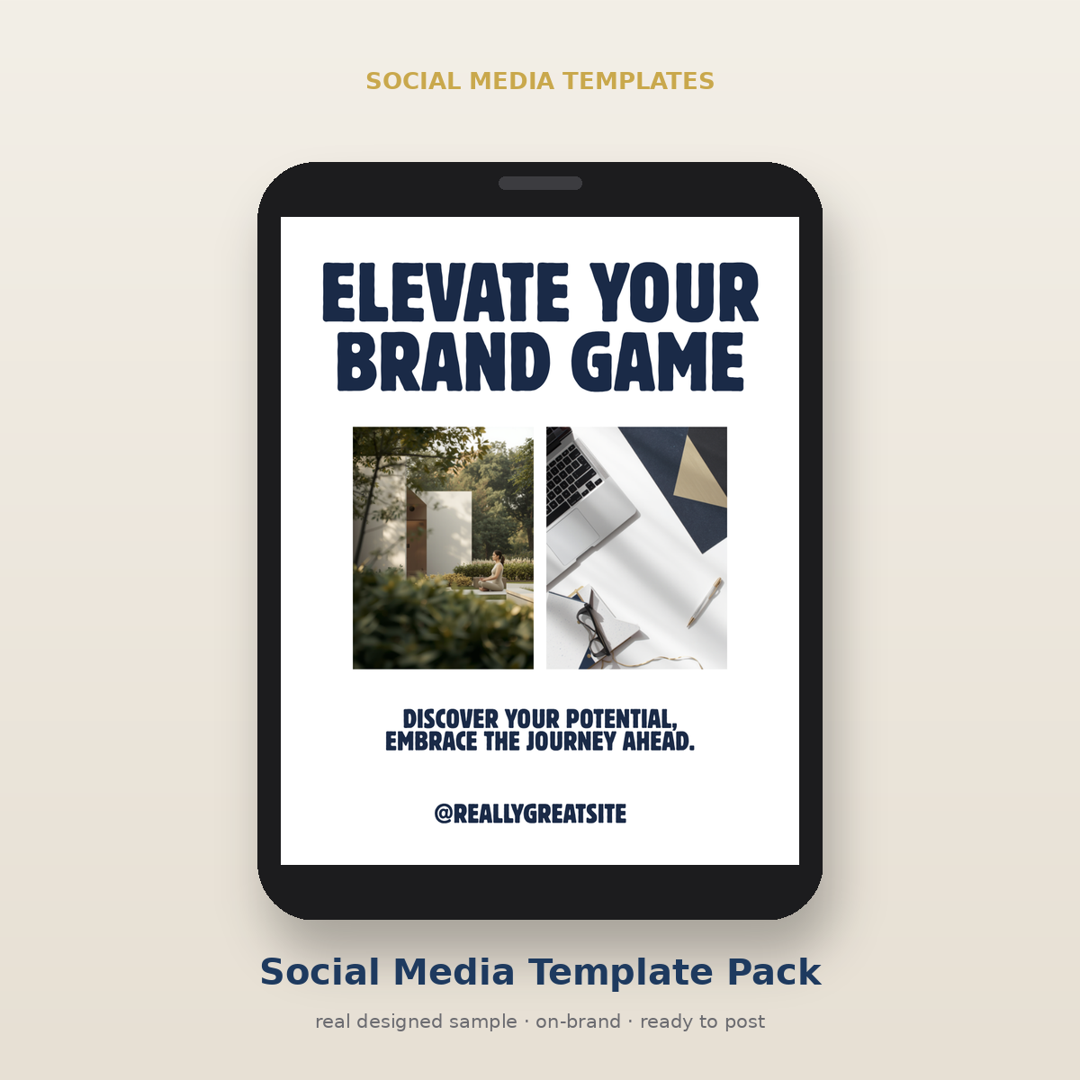 Social Media Template Pack Builder