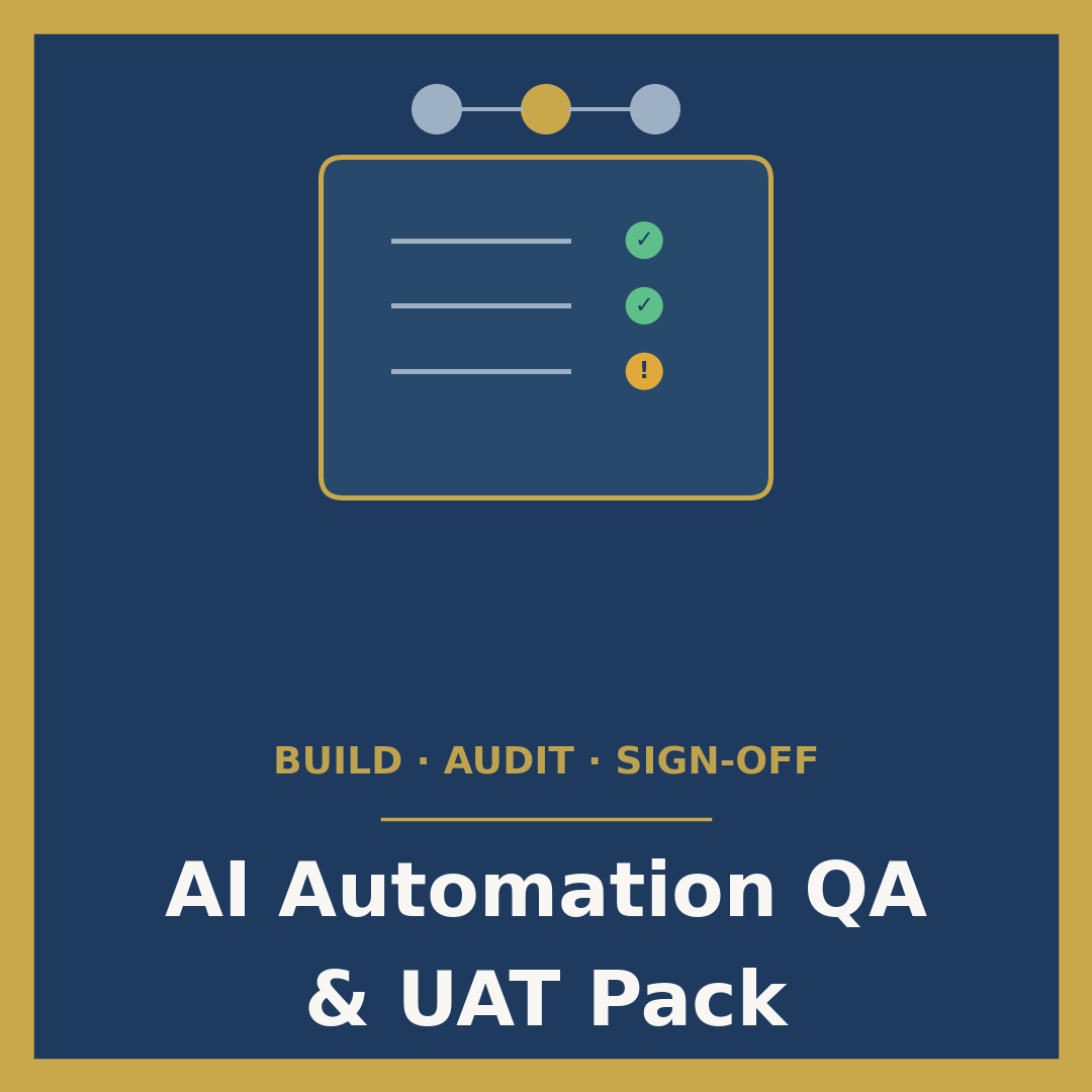 AI Automation QA & UAT Pack