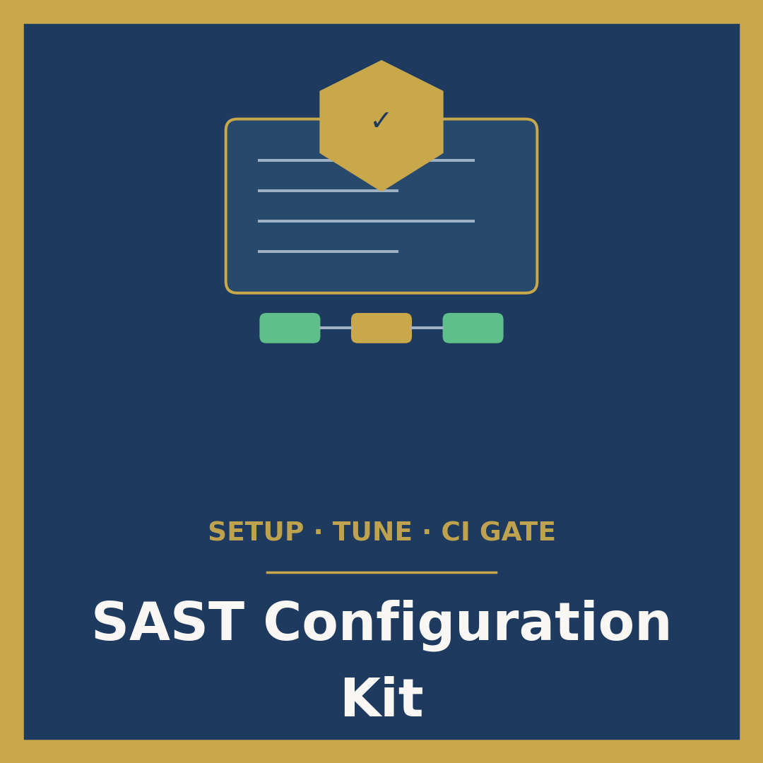 SAST Configuration Kit