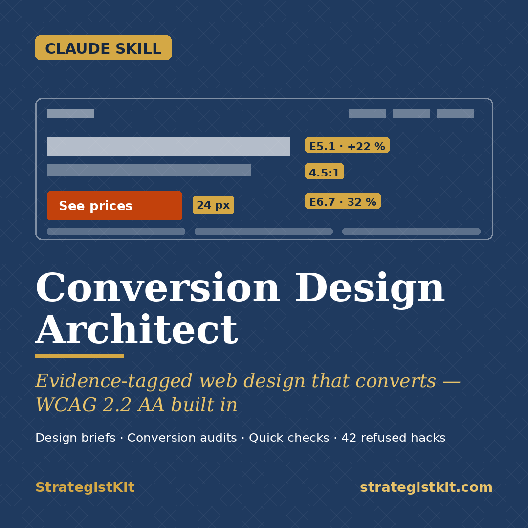 Conversion Design Architect