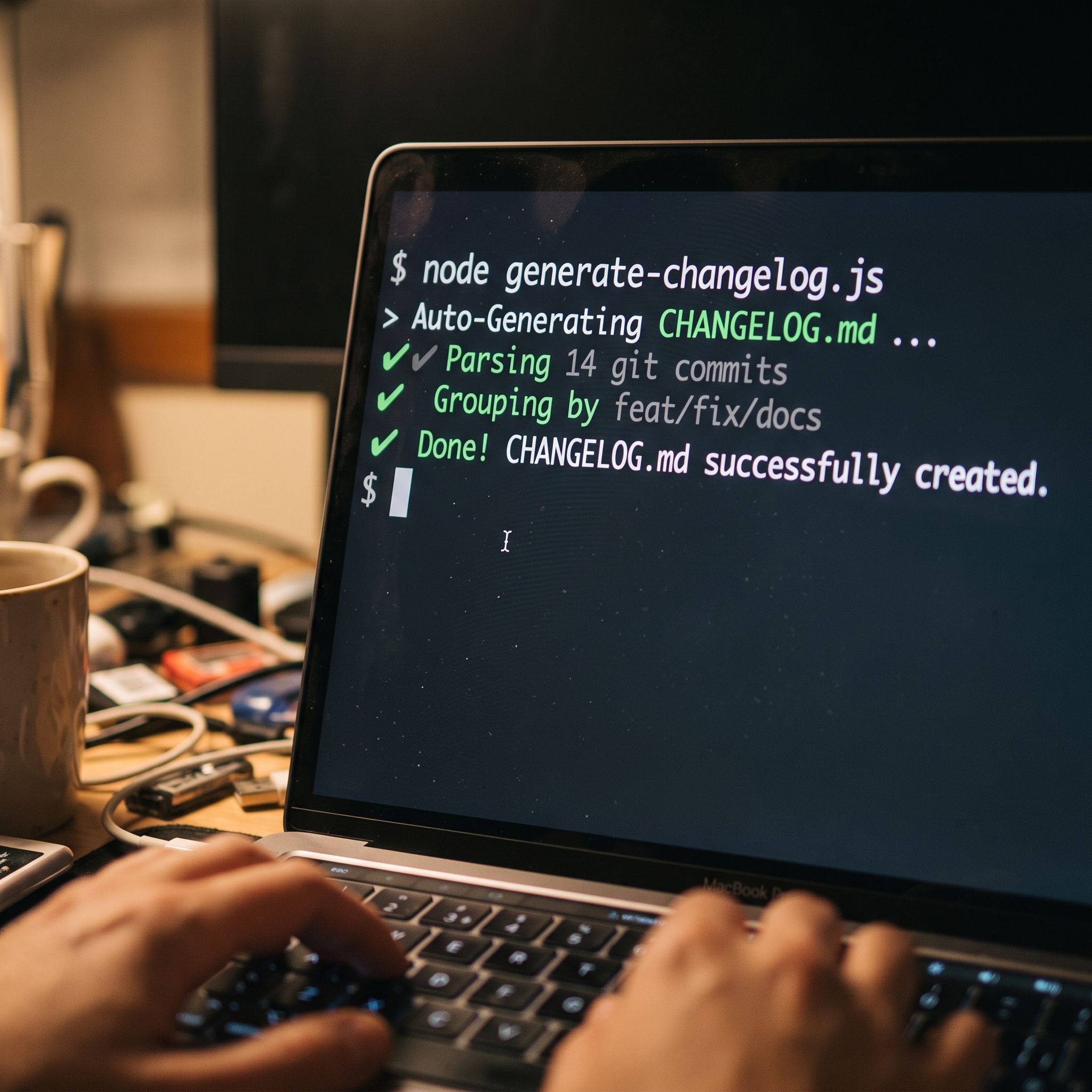 auto-git-changelog