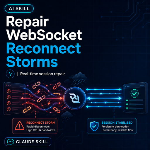 Repair WebSocket Reconnect Storms
