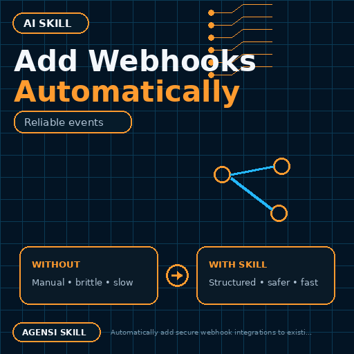 Add Webhooks Automatically