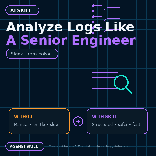Analyze Logs Like A Senior Engineer