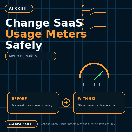 Change SaaS Usage Meters Safely