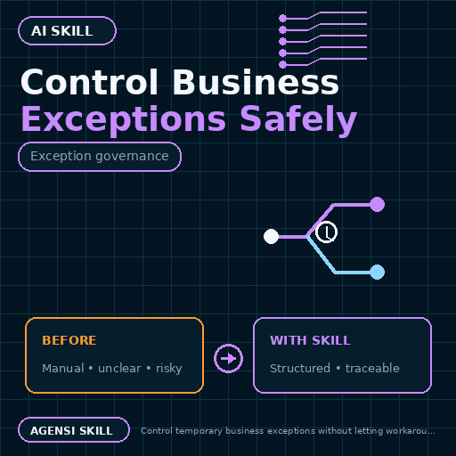 Control Business Exceptions Safely