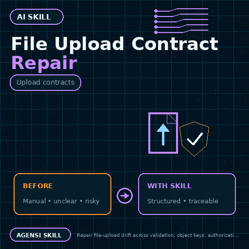 File Upload Contract Repair