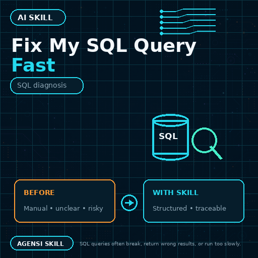 Fix My SQL Query Fast