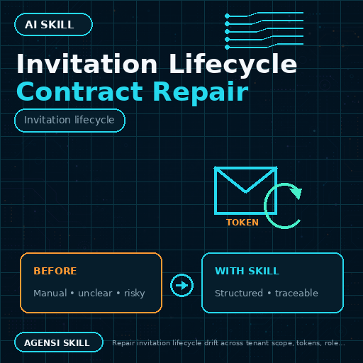 Invitation Lifecycle Contract Repair